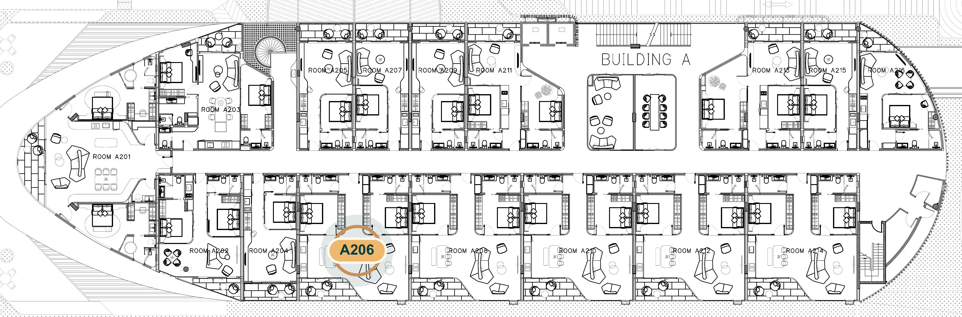 Unit location · A206