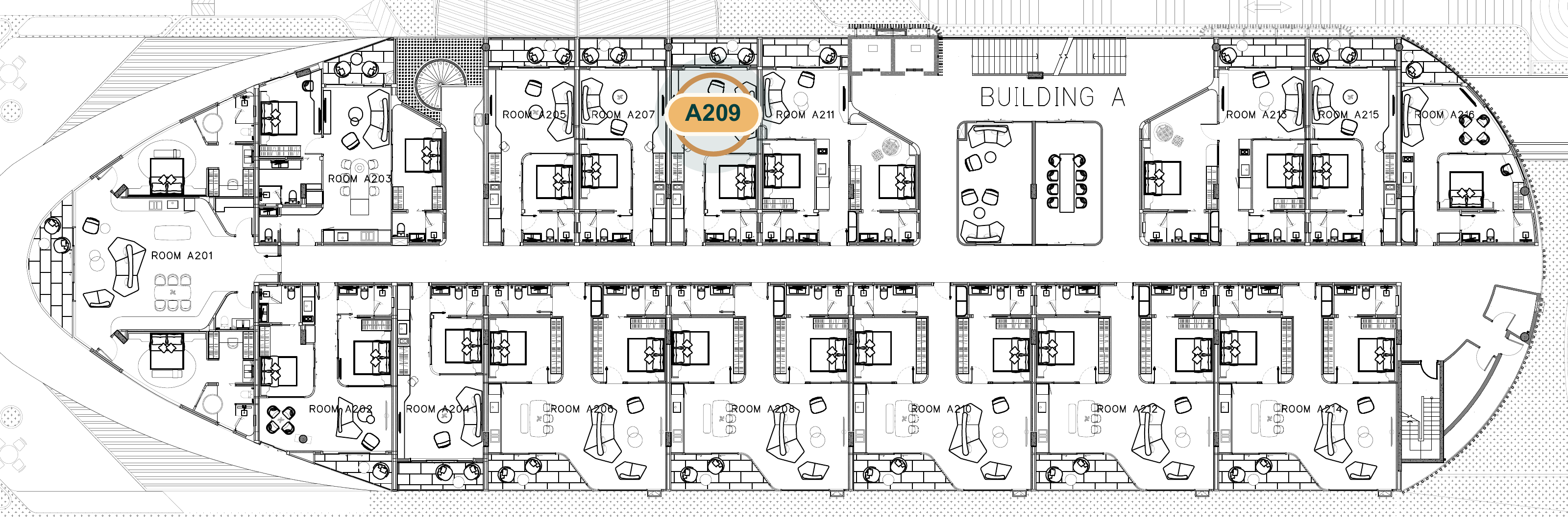 Unit location · A209