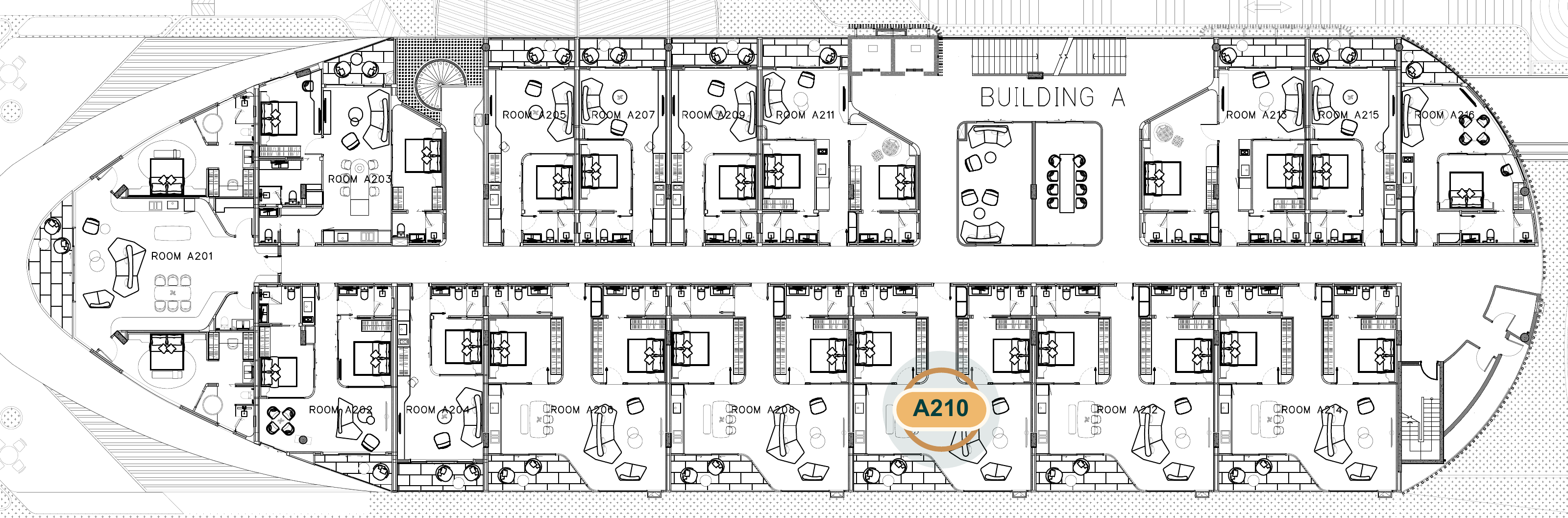 Unit location · A210