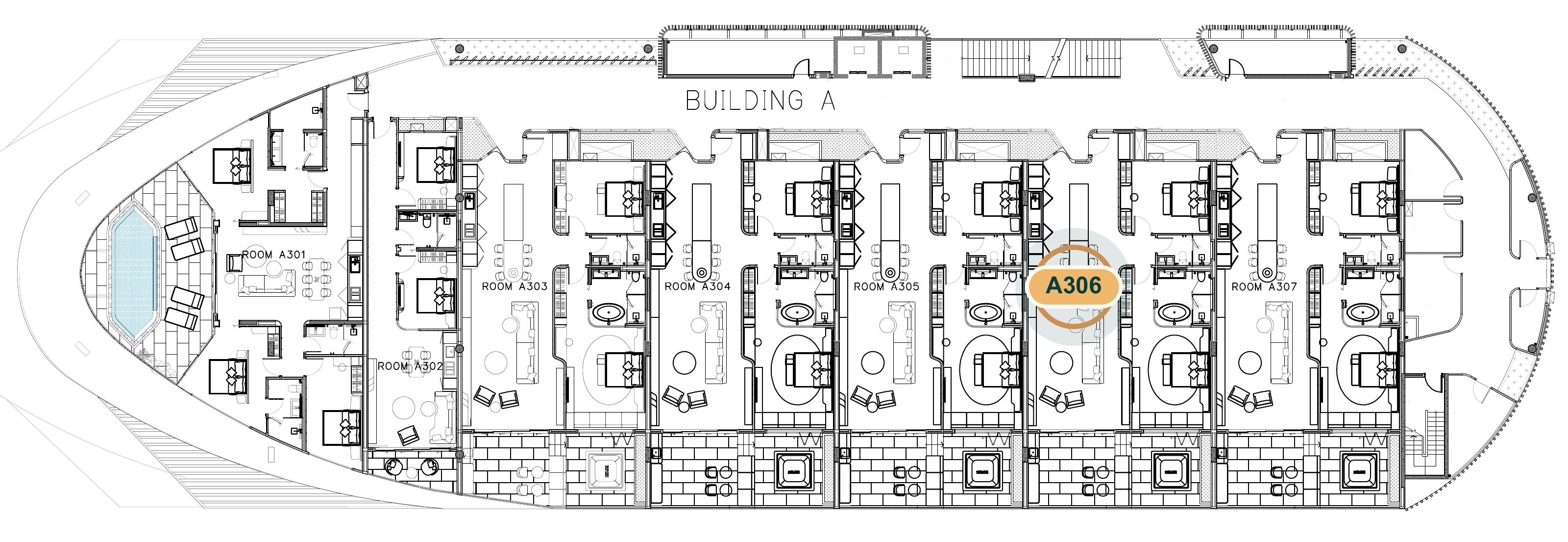 Unit location · A306