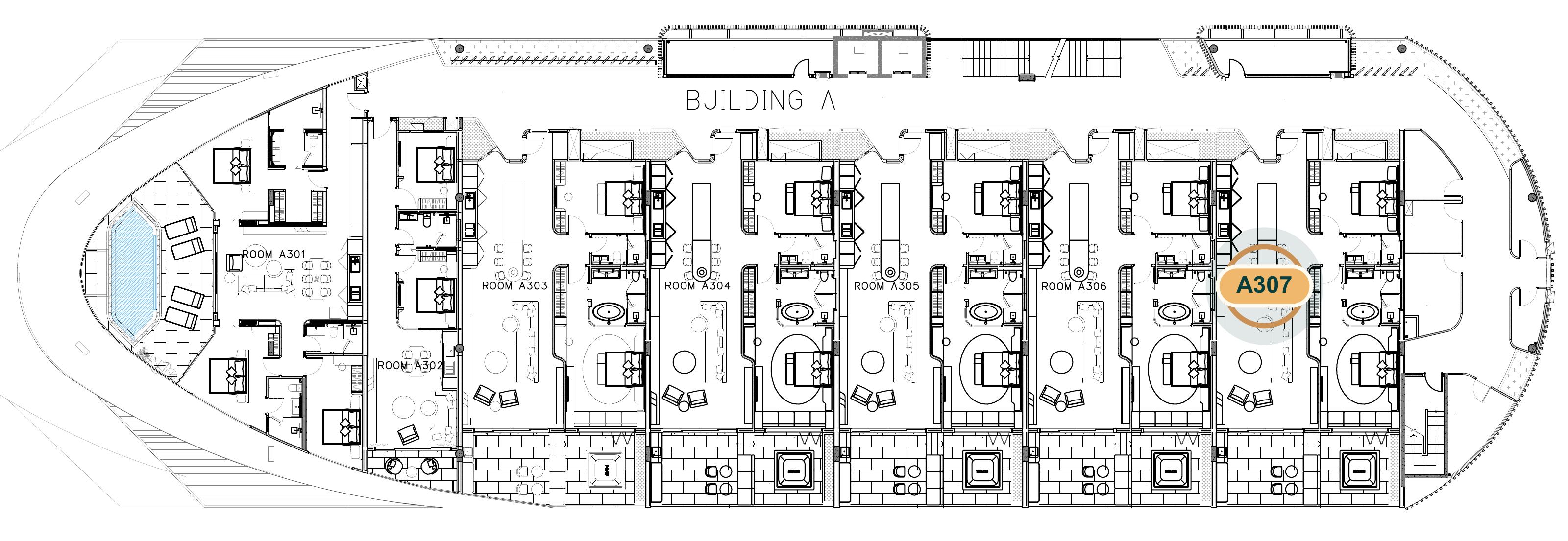 Unit location · A307