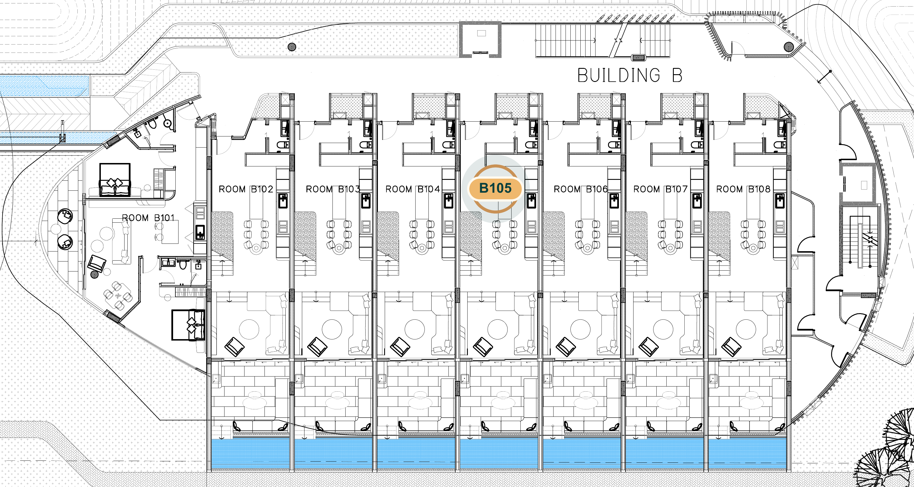 Unit location · B105