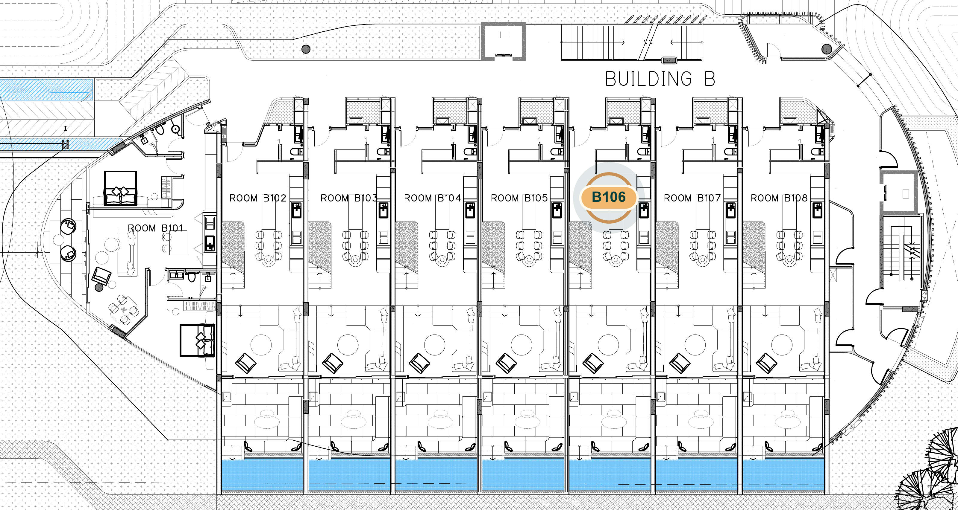 Unit location · B106