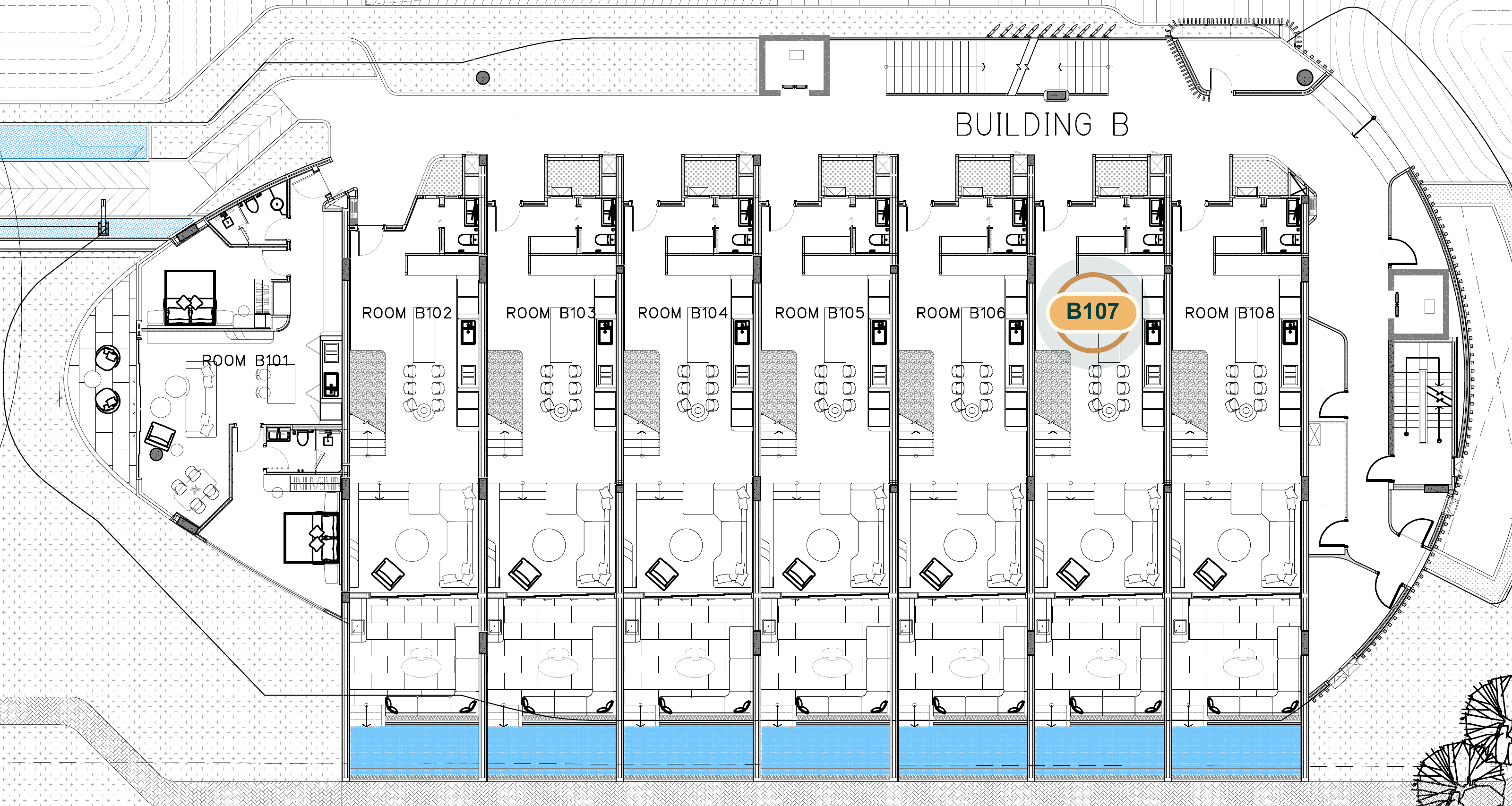 Unit location · B107