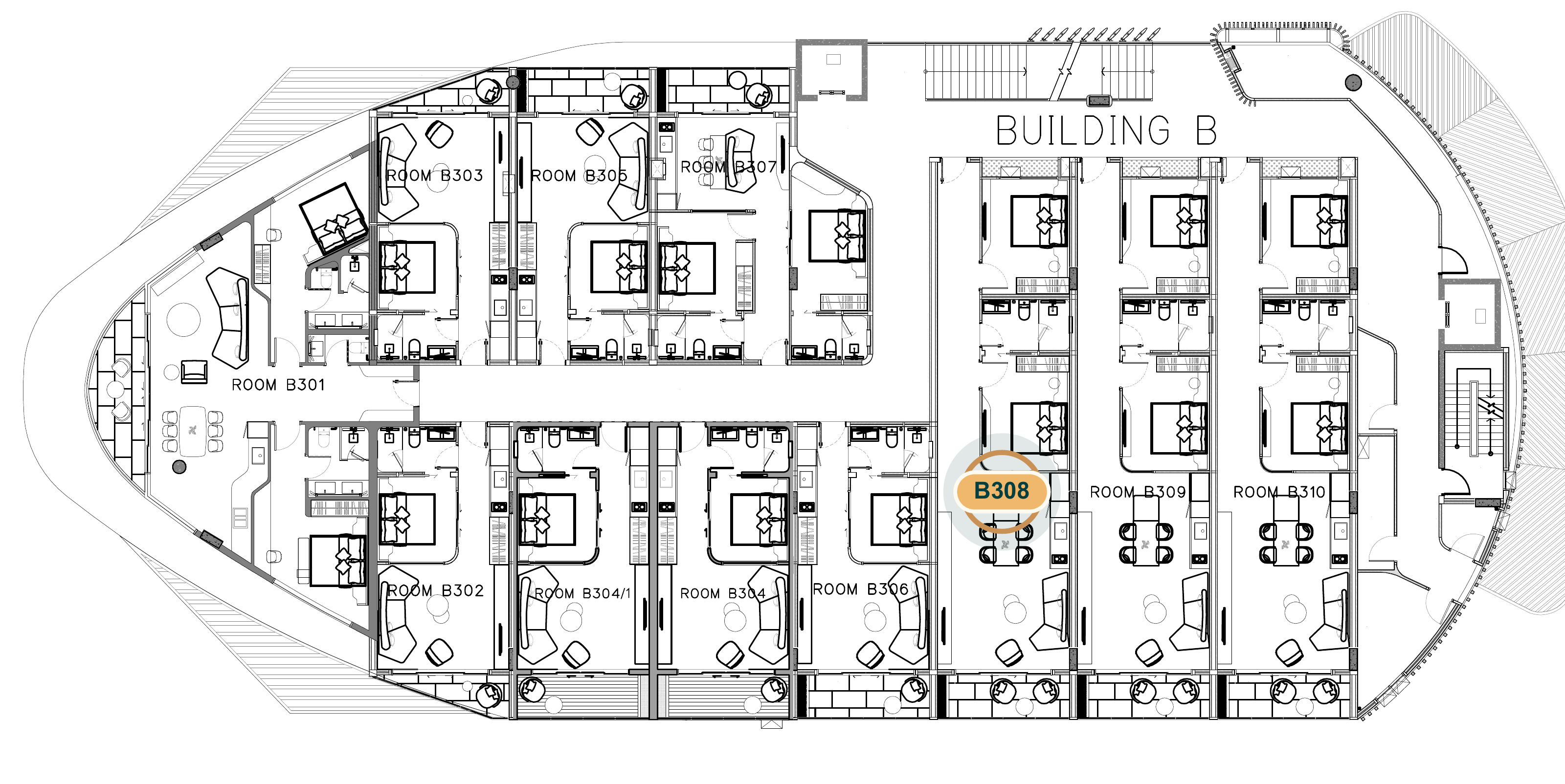 Unit location · B308